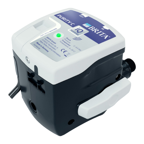 Brita PURITY C iQ Quick Installation Manual