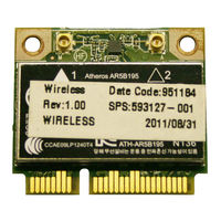 Atheros AR5B195 Manual
