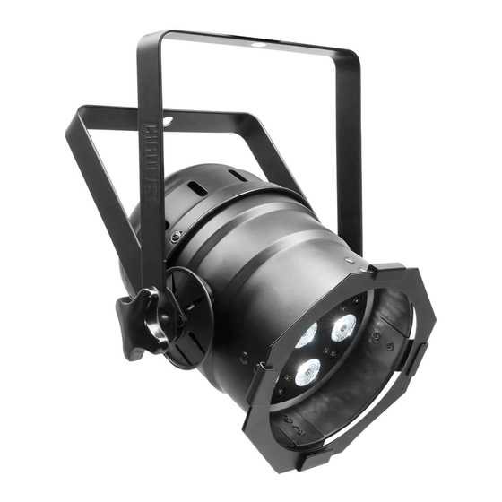 Chauvet SNAPSHOT LED PAR 38 TRI-B Manuals