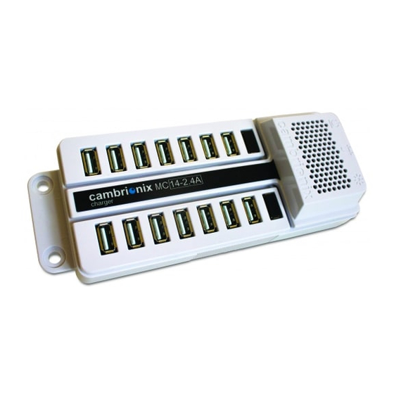 CAMBRIONIX MC 14-2.4A User Manual
