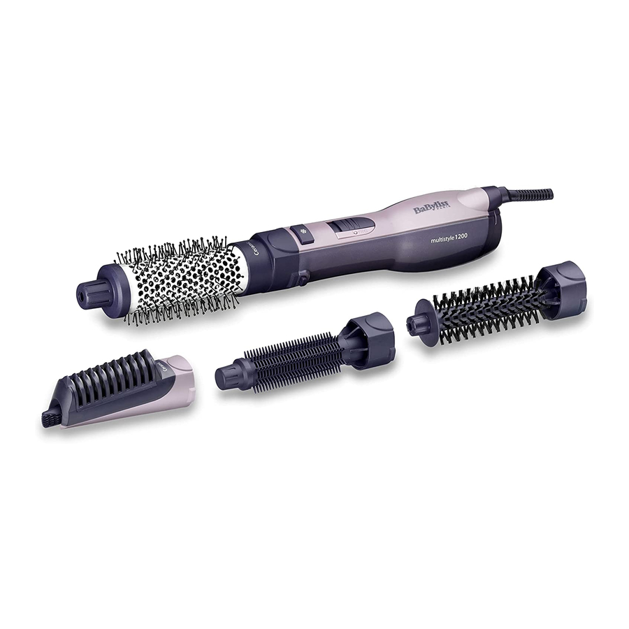 BaByliss AS121E Manuals