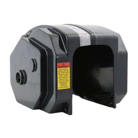 POWERWINCH QC1500 Operating Instructions Manual