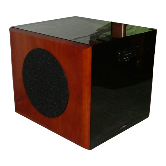 Polk Audio PSW1000 Manual
