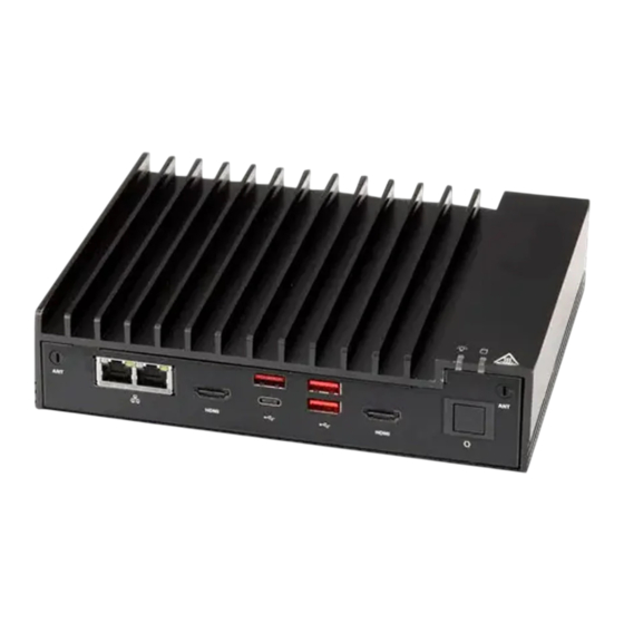 Supermicro SYS-E100-12T-H Getting Started Manual