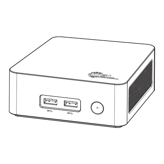 CSL Narrow Box Black N100 User Manual