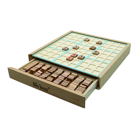 LEXIBOOK Sudoku Instruction Manual