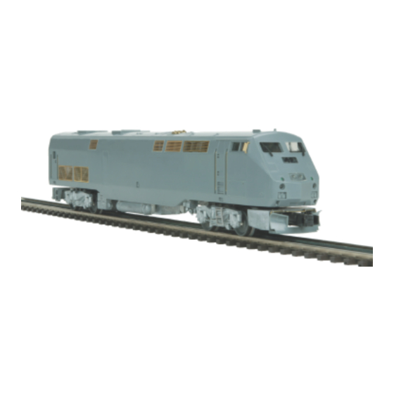 M.T.H. Premier Genesis Diesel Locomotive Operator's Manual