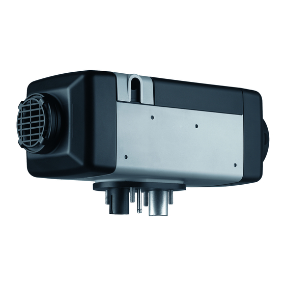 Webasto Air Top 2000 ST B Installation Instructions Manual