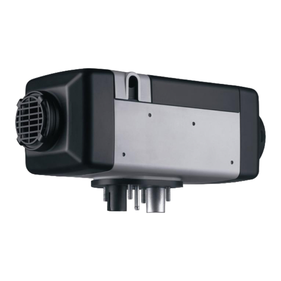 Webasto Air Top 2000 ST B Installation Instructions Manual