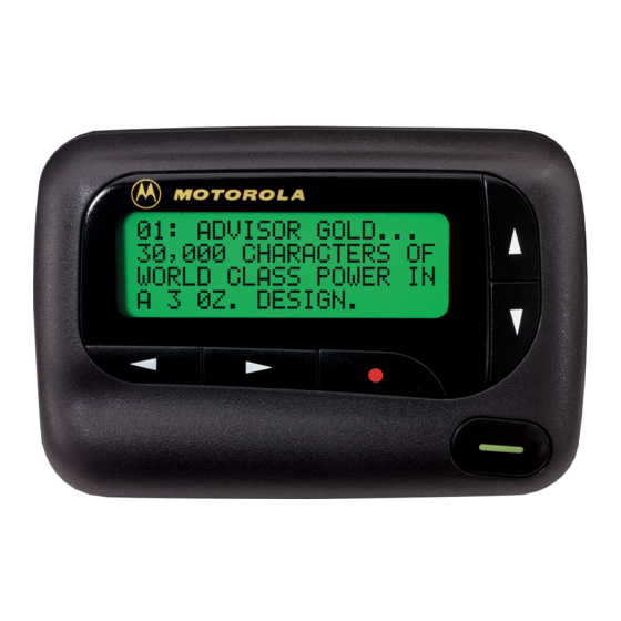 Motorola Gold FLX 6881024B55-A User Manual
