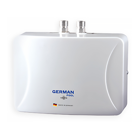 German pool GPI-M5 Operating Instructions Manual