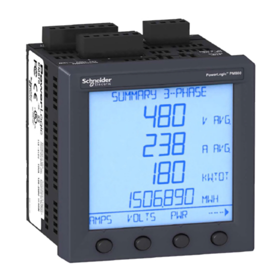 PowerLogic PM850 Installation Manual