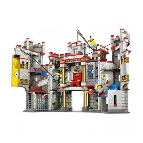 Mega Bloks ILLUMINATION ENTERTAINMENT minions Castle Adventure Manual