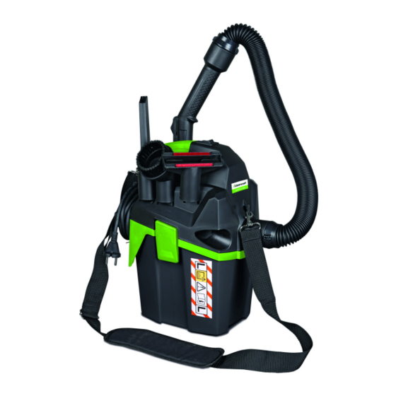 CleanCraft dryCAT 16 L - Class Instruction Manual
