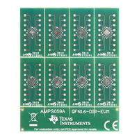 Texas Instruments QFN16-DIP-EVM User Manual