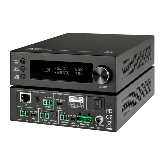 SY Electronics 2A-100W Manuals