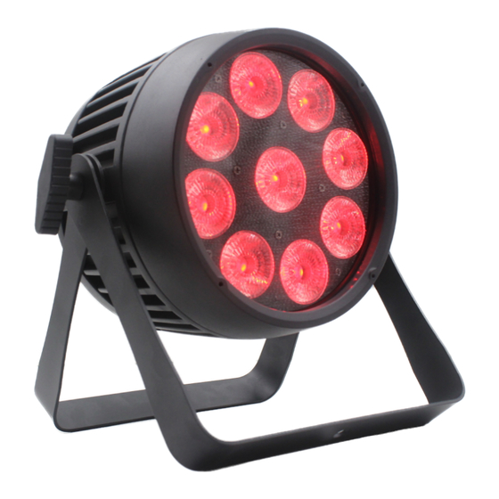 Event Lighting PAR9X12OB User Manual