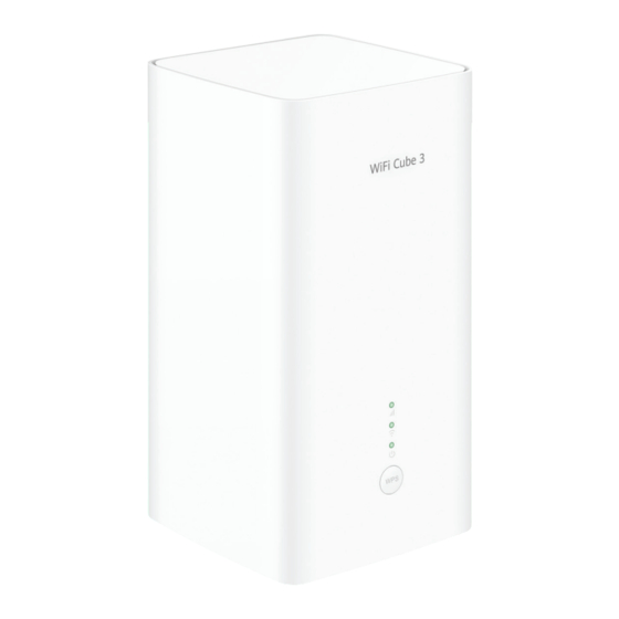 TPG WiFi Cube 3 4G Quick Installation Manual