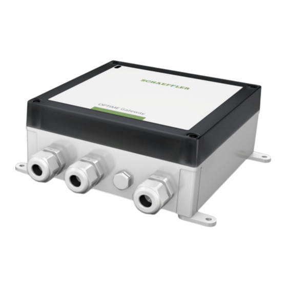 Schaeffler OPTIME Gateway 2 User Manual
