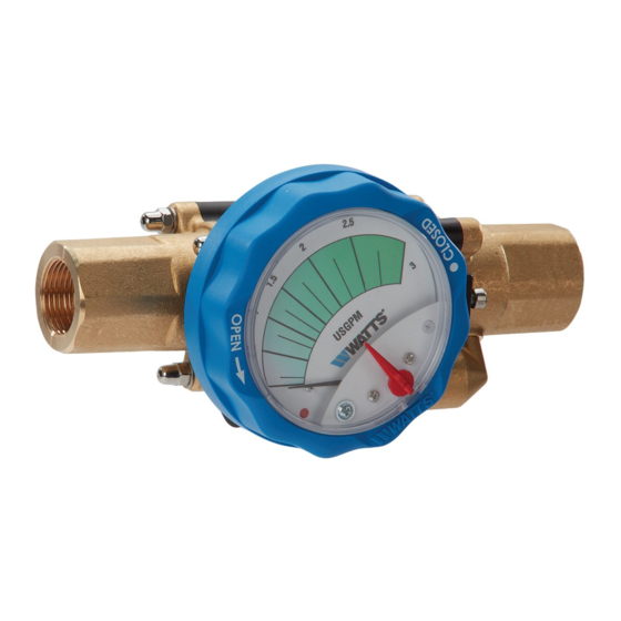 Watts iDROSET CSD Series Installation Instructions