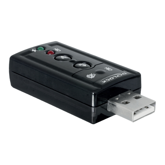 DeLOCK 61645 User Manual