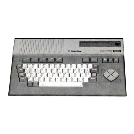 Goldstar FC-200 Manuals