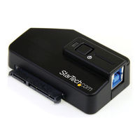 StarTech.com USB3S2SATA Instruction Manual