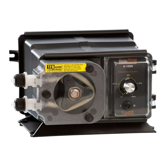 Blue-White industries FLEXFLO A-100N Operating Manual