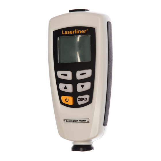LaserLiner CoatingTest-Master Instruction Manual