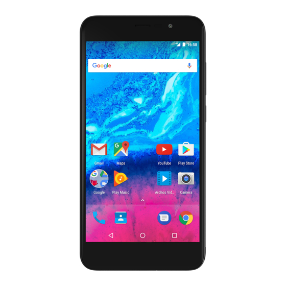 Archos Core 55P Quick Start Manual