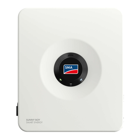 SMA SUNNY BOY SMART ENERGY Technical Information