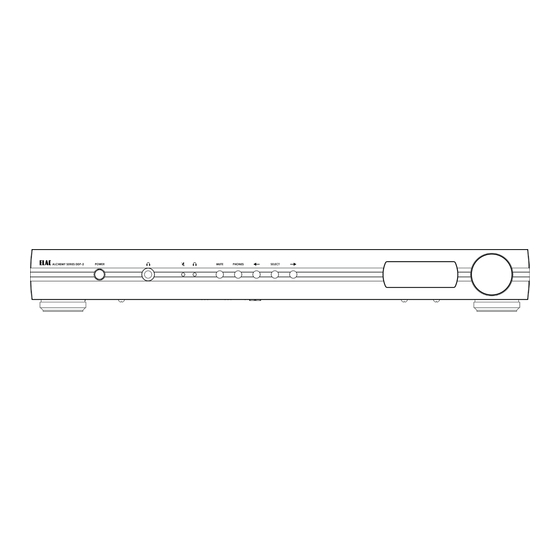 ELAC DDP-2 Operating Instructions Manual