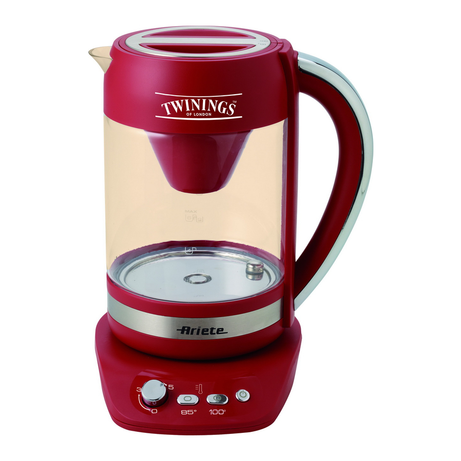 ARIETE TWININGS Manual