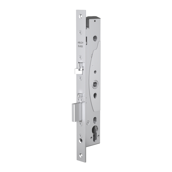 Abloy EL420 Manual