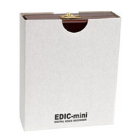 Edic-Mini Tiny A65 Short Operating Instruction