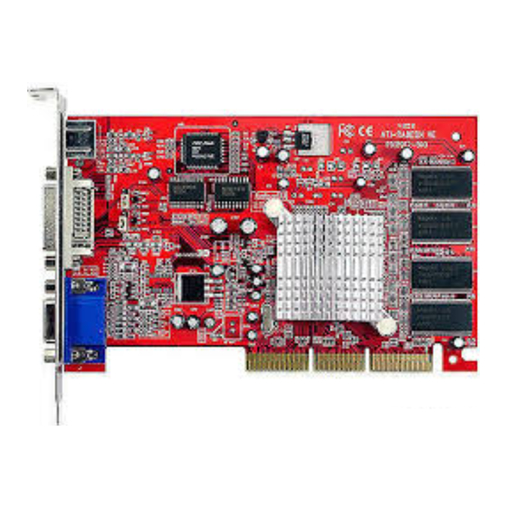 ATI Technologies RADEON Online Manual