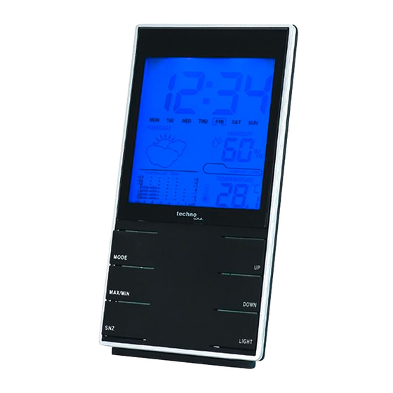 Technoline WS9120 Instruction Manual