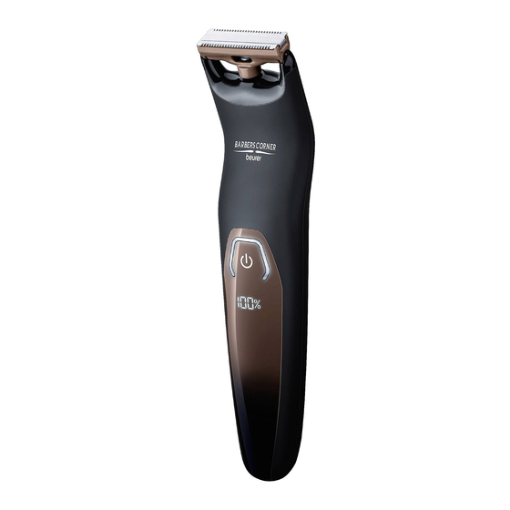 Beurer Barbers Corner HR 6000 Instructions For Use Manual