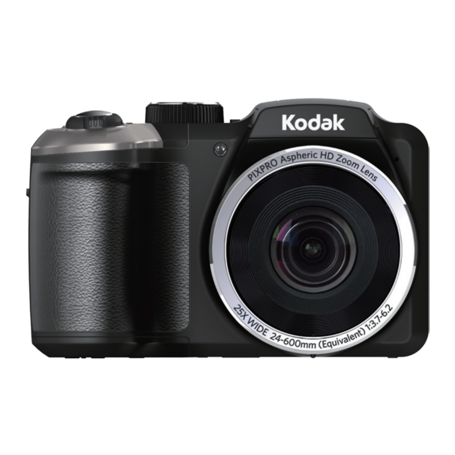 Kodak Pixpro AZ251 Digital Camera Quick Start Guide