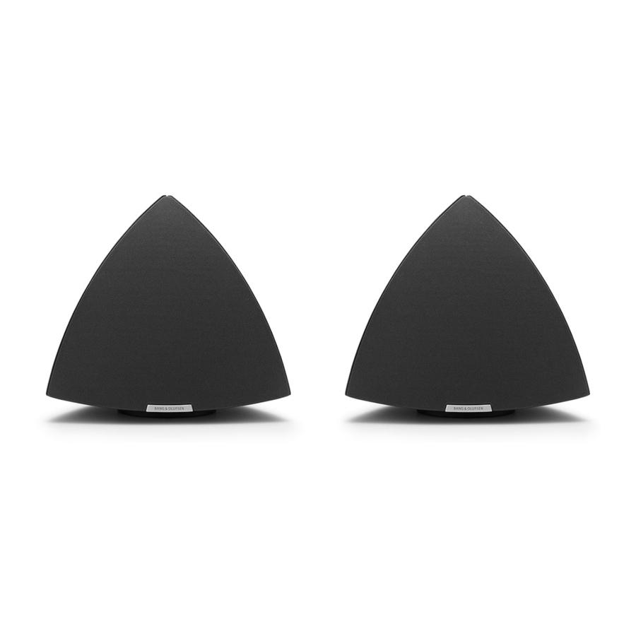 Bang & Olufsen BeoLab 4 PC - Speakers Manual