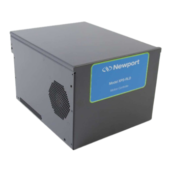 MKS Newport XPS-RLD Startup Manual