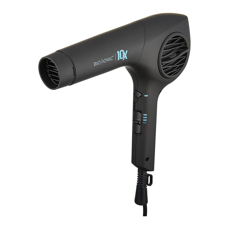 BIO IONIC 10X Manual