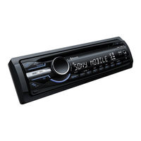 Sony MEX-BT2900 Operating Instructions Manual