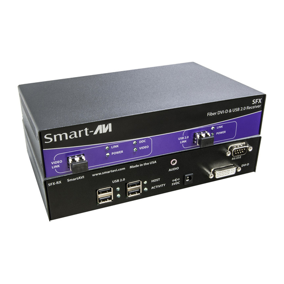 SMART-AVI SFX Installation Manual