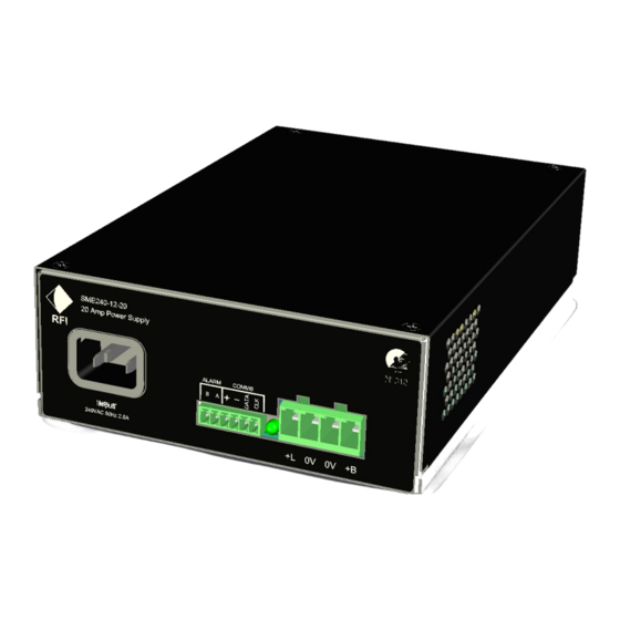 RFI SME240-1 2-20 Owner's Manual