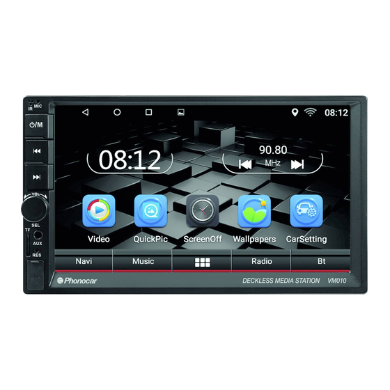 Phonocar VM010 Instruction Manual