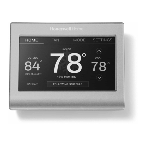 RESIDEO HONEYWELL HOME RTH9585WF QUICK START MANUAL Pdf Download ...