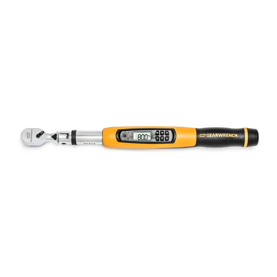 Gearwrench 85078 Operating Instructions