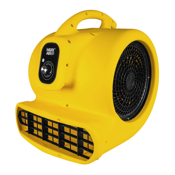 Maxx air HVCF3600 Owner's Manual