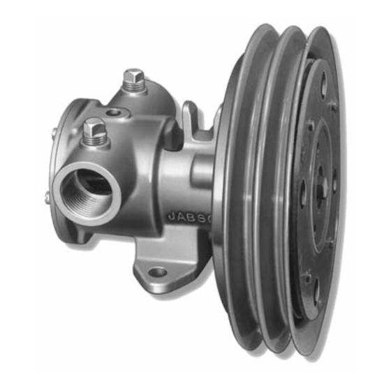 Xylem JABSCO 11860 Series Manual